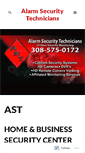 Mobile Screenshot of alarmsecuritytechnicians.com
